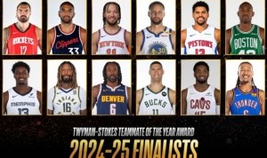 本赛季最佳队友奖候选名单：库里、亚当斯、小乔丹、米切尔等在列