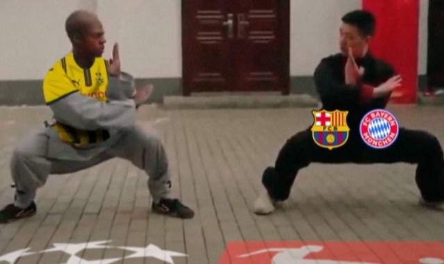 竞技宝网页版-好活当赏多特晒Speed对阵梁师傅，寓意6天3战：巴萨拜仁巴萨